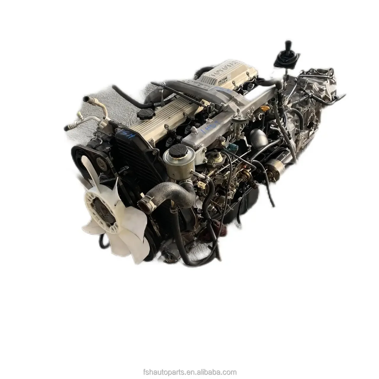 Land Cruiser 1HD-T 1HDT 4.2L Turbo Diesel Engine Trans HDJ80 with manual gearbox