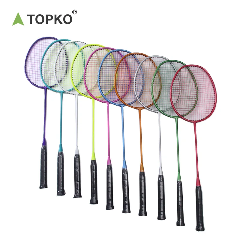 Topko Wholesale Carbon Fiber Length 67cm Professional Badminton Racket