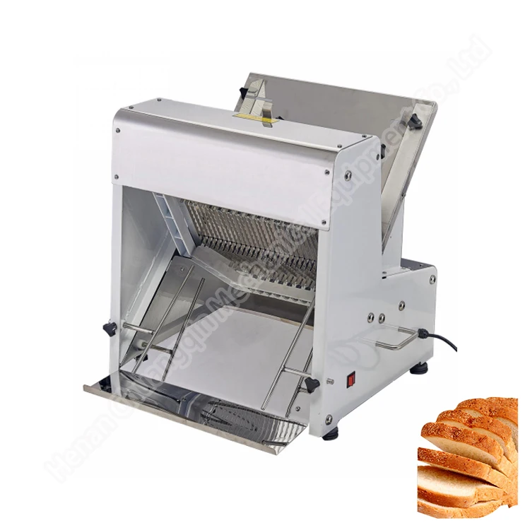 31pcs Automatic Electric Industrial Adjustable Mini Hamburger Bread Loaf  Cutter Slicing Machine Bread Cutting Slicer Machine