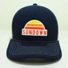 Navy Blue/White