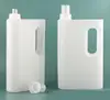 Botella de plástico de color natural para limpieza del hogar