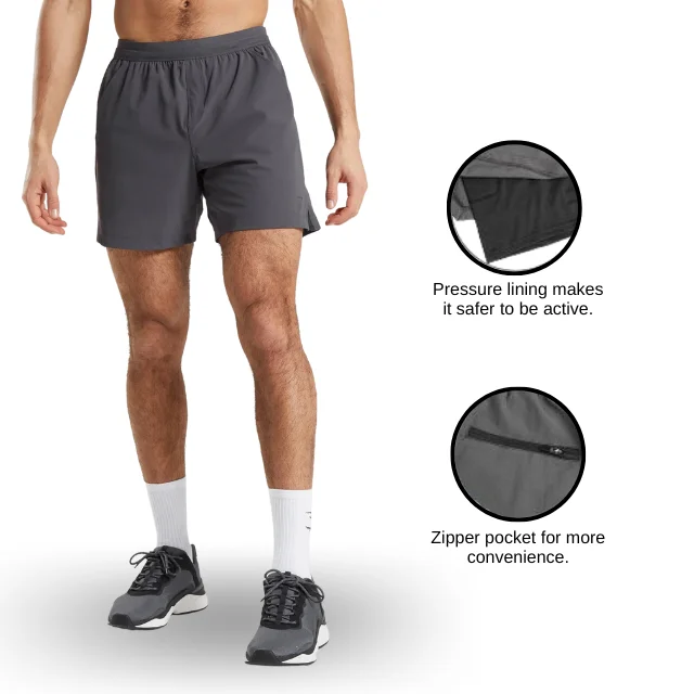 Waterproof Custom Mens Workout Shorts Sport Running Gym Custom