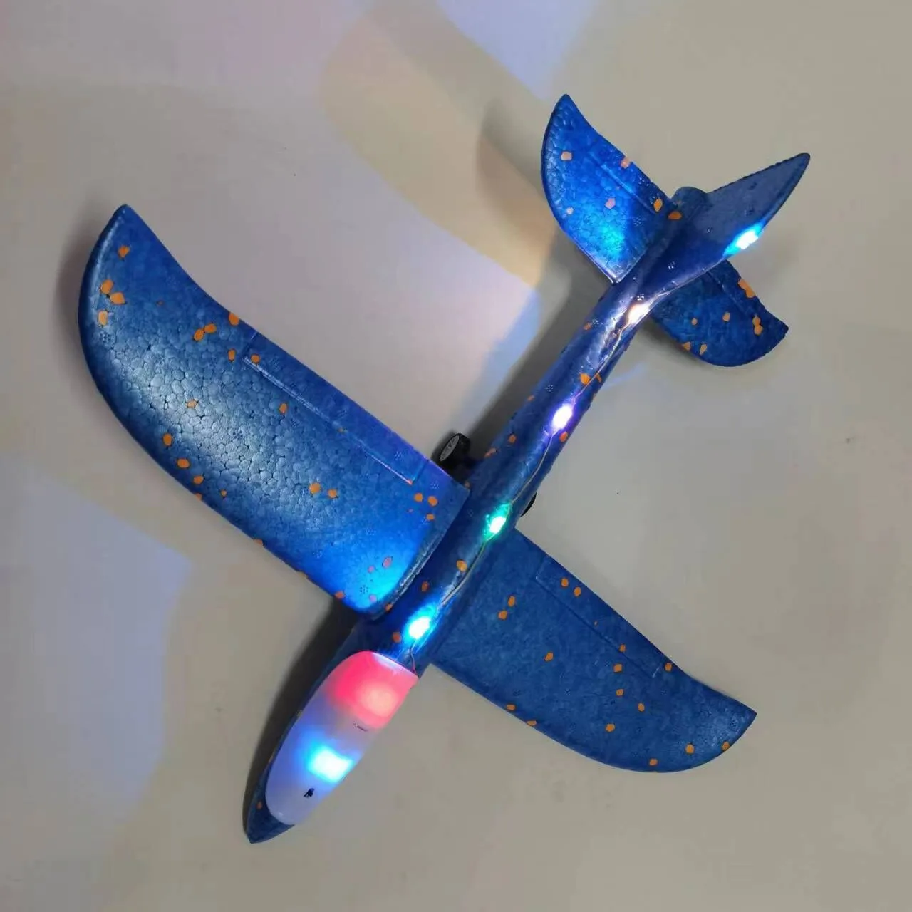 Flying Airplane Toy With Launcher Throwing Foam Airplane Activities