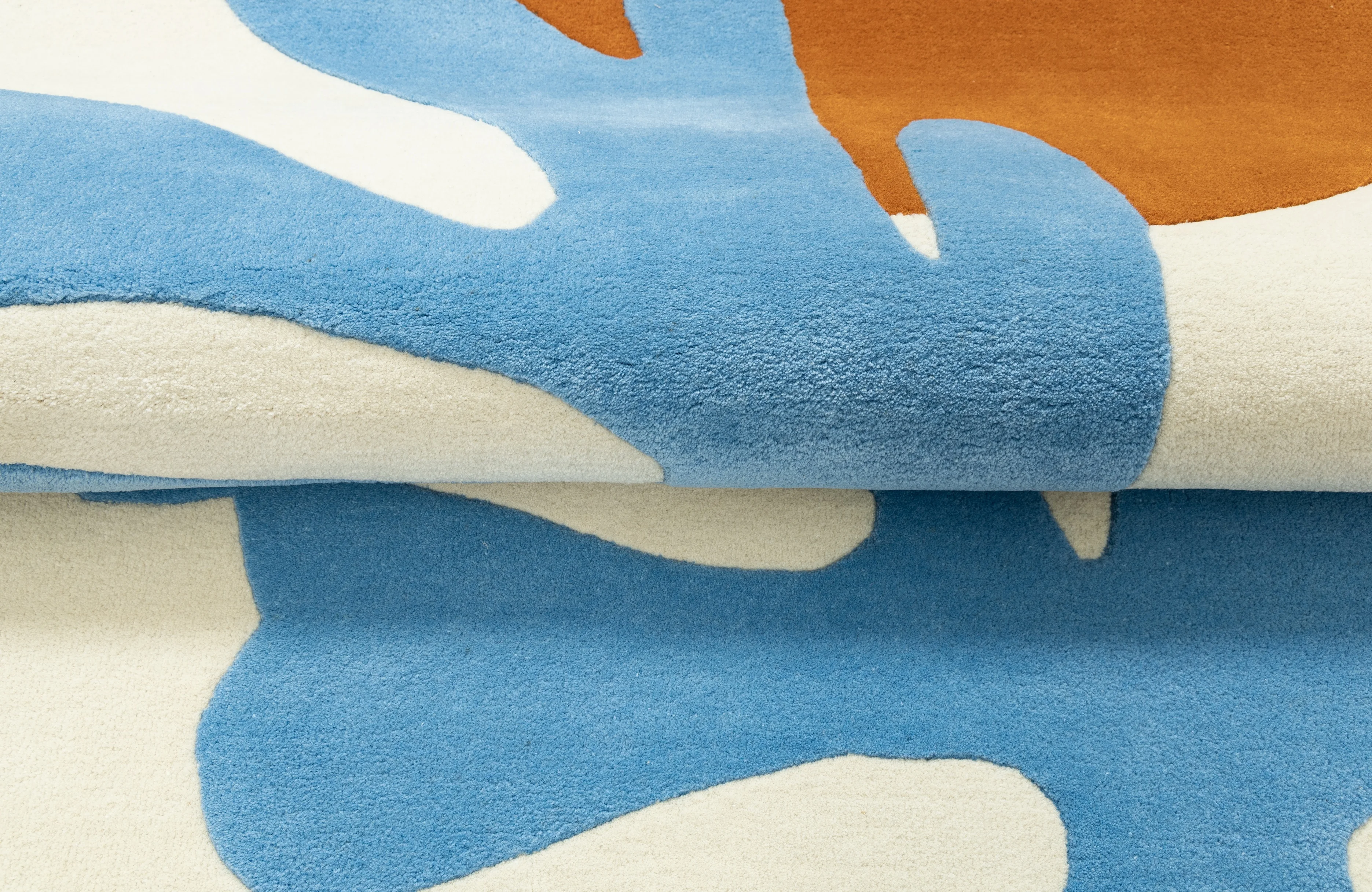 Modern Multi-Color Woolen Hand Tufted Carpets Fine Quality Area Rugs Sets for Living Room All Sizes Available-Model 30601