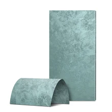 Premium-quality Forest Green Gilt Flexible Stone Veneer Cement Fireproof Cladding Anti Slip Flexible MCM Ceramic Tiles