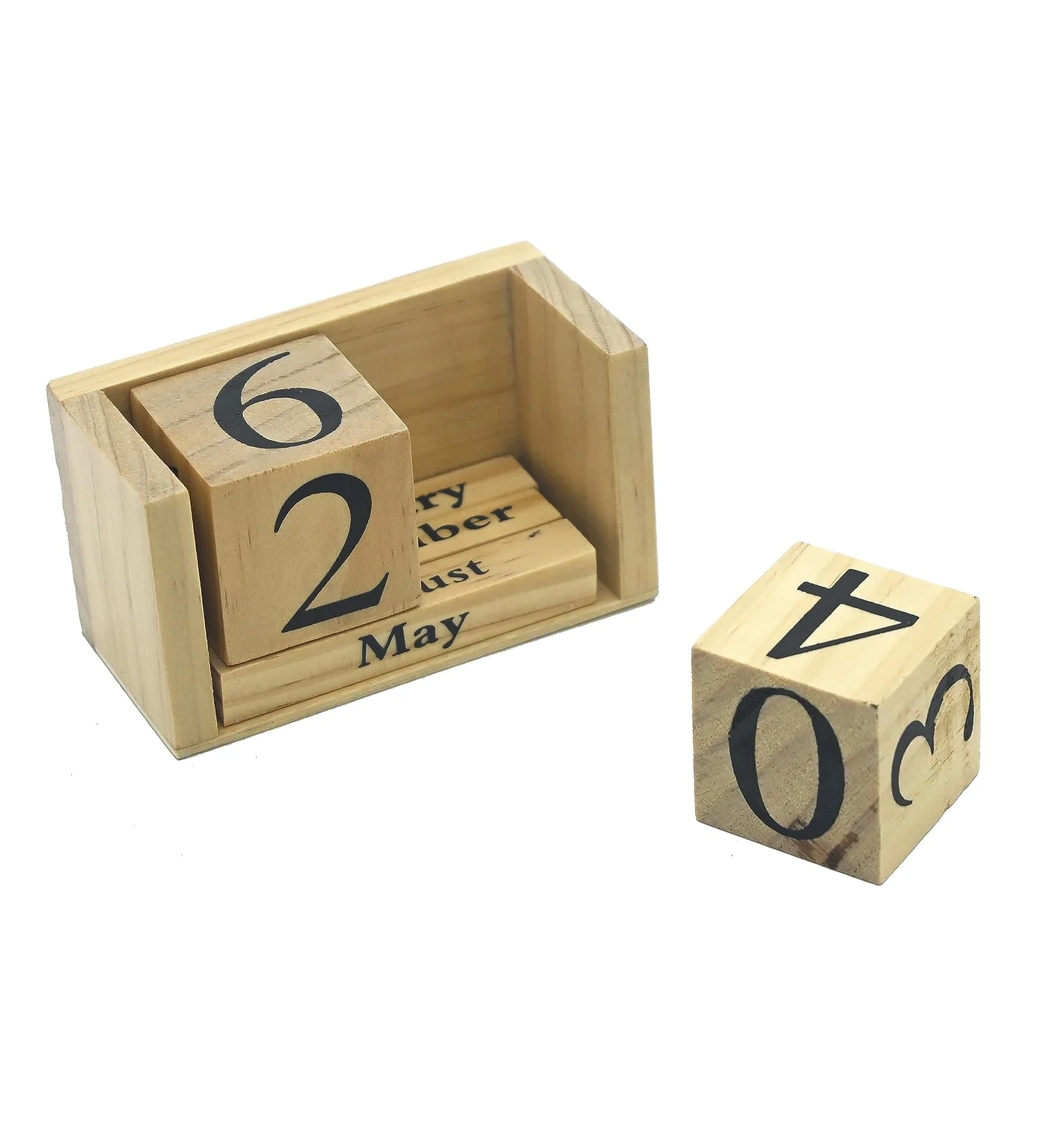 black-wooden-desk-decor-desk-calendar-2023-2024-wooden-block-perpetual