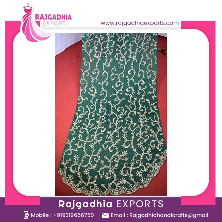 Somali Shaash Dirac Fabric Full Set – Available in 4 Colours