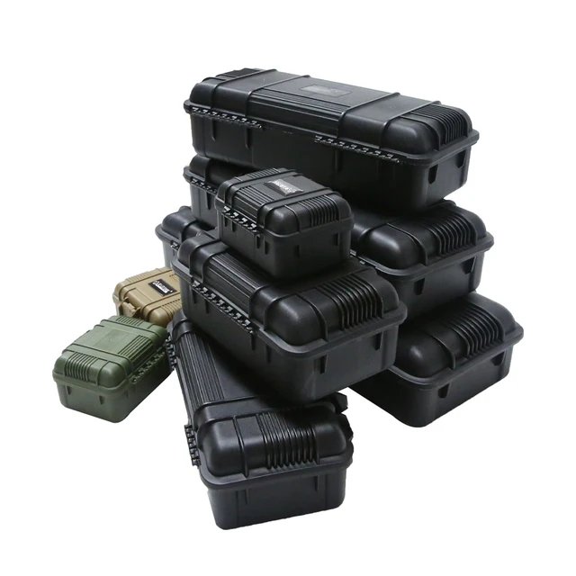 Portable Precision Instrument Protection Hardware Toolbox PP Plastic Equipment Safety Storage Case OEM Customization Support