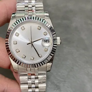 2026 New 28mm Diameter Sapphire Crystal Business Watch with Diamond-set Dial NH05movement Classic Retro Women's Mechanical Watch