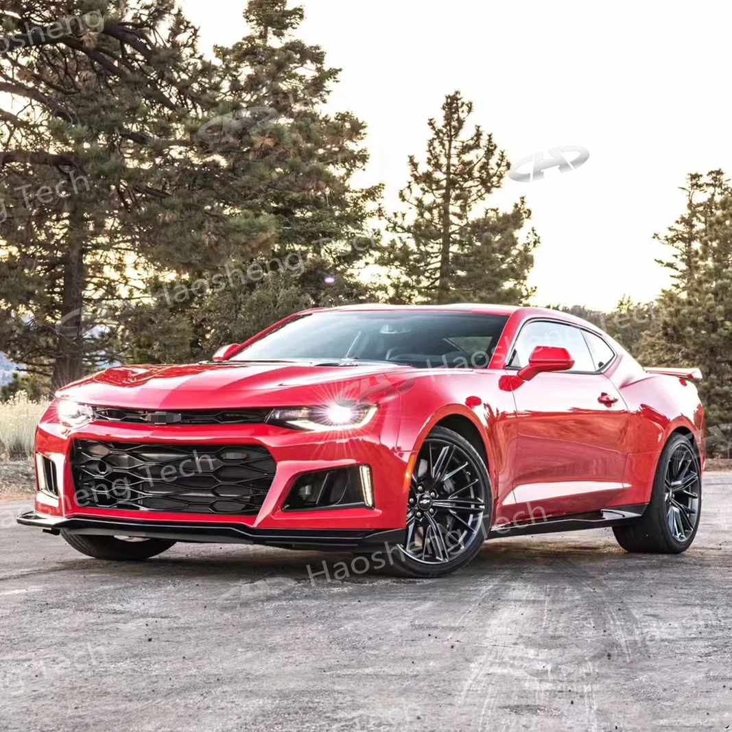 ZL1 1LE Style Body Kit for Camaro Car Facelift Upgrade Conversion Front Rear Bumper for 2015 2016-2018 Chevy Car Camaro SS LS LT