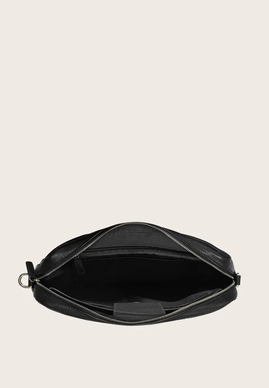 Wholesale Laptop Bag Black Genuine Vintage Leather Bag For Men 14 ...
