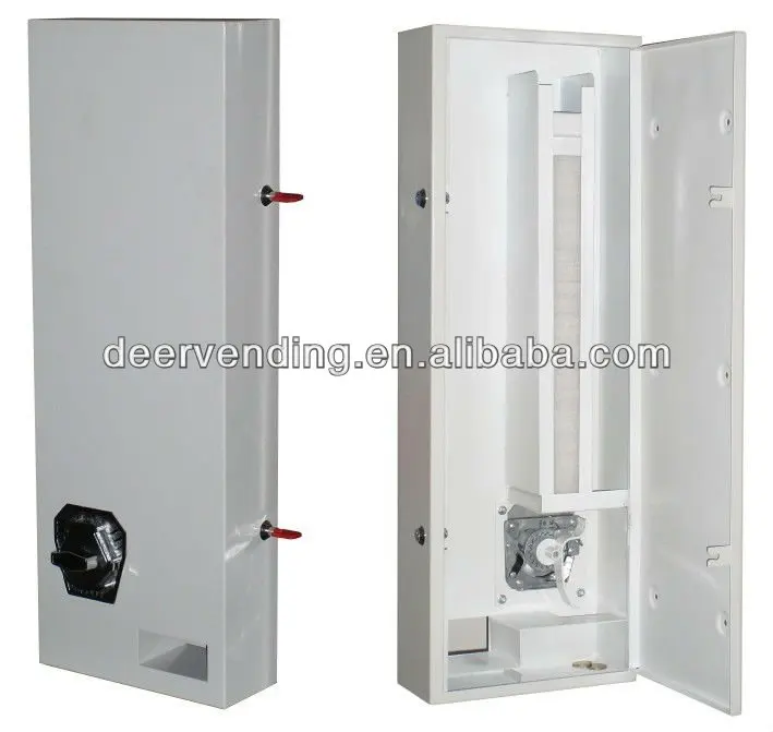 Mini Metal Vending Machine Coin and Token Payment System for Cigarettes Snack Drink Condoms