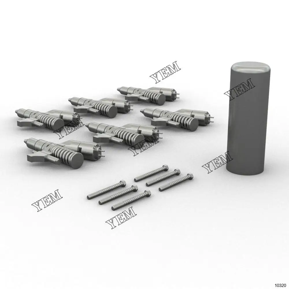 Factory Direct Sales Fuel Injector Kit (Set Of 6) for 10R-9236 10R9236 Replacement Engine Parts
