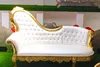 white leather / gold trim or silver trim