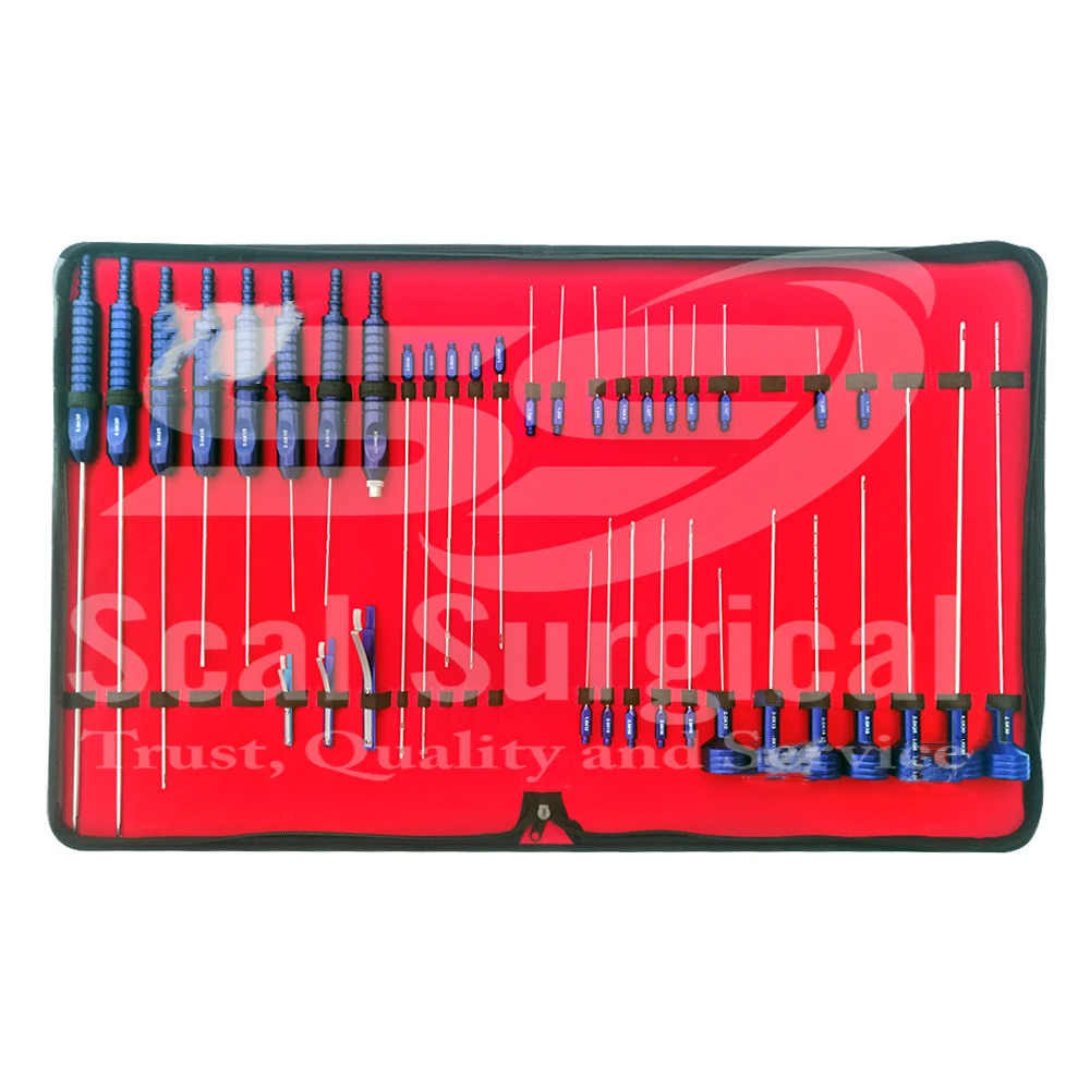 LIPOSUCTION CANNULA SET for NECK PLASTIC SURGERY LIPOSUCTION CANNULAS