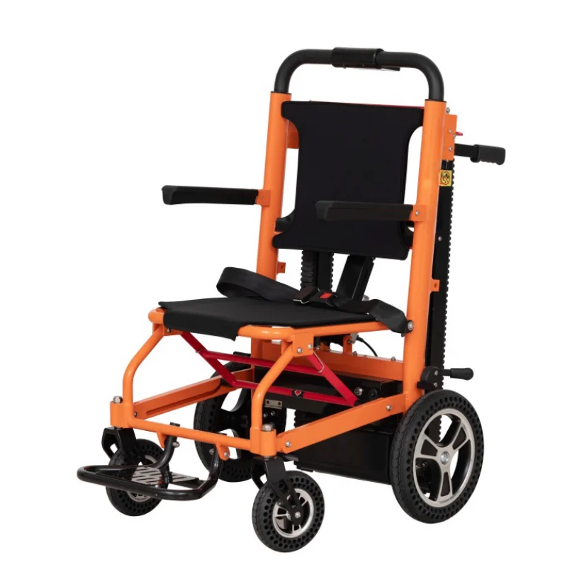 product portable wheelchair trolley with crawler climbing stair function for disabled individuals rehabilitation equipment-44