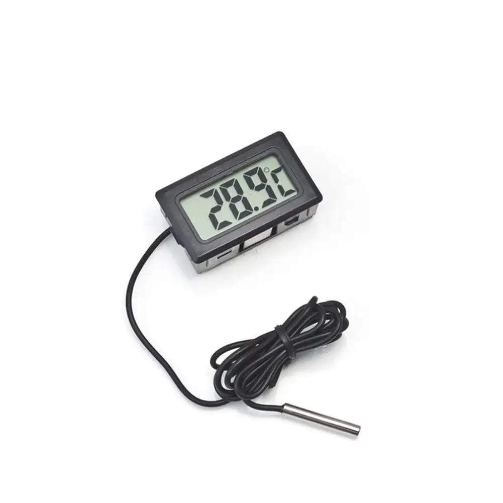 Mini Digital Aquarium Refrigerator Freeze LCD Thermometer With Temperature Sensor Tester