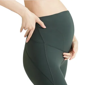 High Quality Fitness Workout Maternity Wear Comfortable Plus Size Womens Pregnant Legging