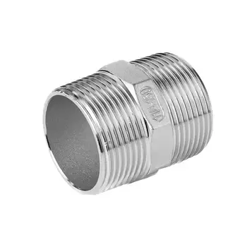 Industrial BSP/BSPP/NPT Male Thread Coupling Hex Nipple for Pipe Fitting Manufacturer