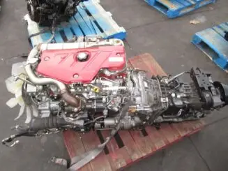 HINO DUTRO NO4C 4.0L TURBO DIESEL ENGINE MANUAL TRANSMISSION TOYOTAS DYNA MOTOR