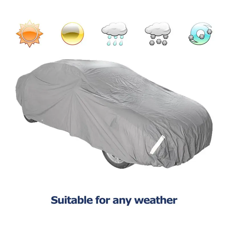 STARRYHEART Universal Car Protective Cover Windshield Automatic Waterproof Car Cover