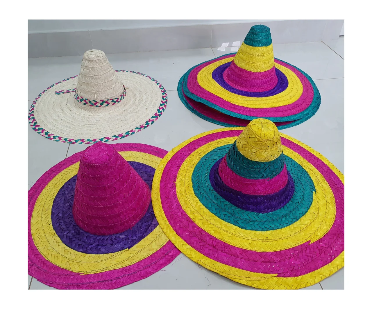 Wholesale Playa Sombrero De Paja Para Hombre Verano Mexican Flag Lifeguard  Beach Straw Hat For Men Women - Buy Sombrero Srtaw Cowboy Hats Fashion  Pompoms Edge Mexico Dance Sombrero Hat Colorful ...