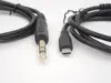 Black Digital audio Type-C to 6.35mm straight connector (stereo)