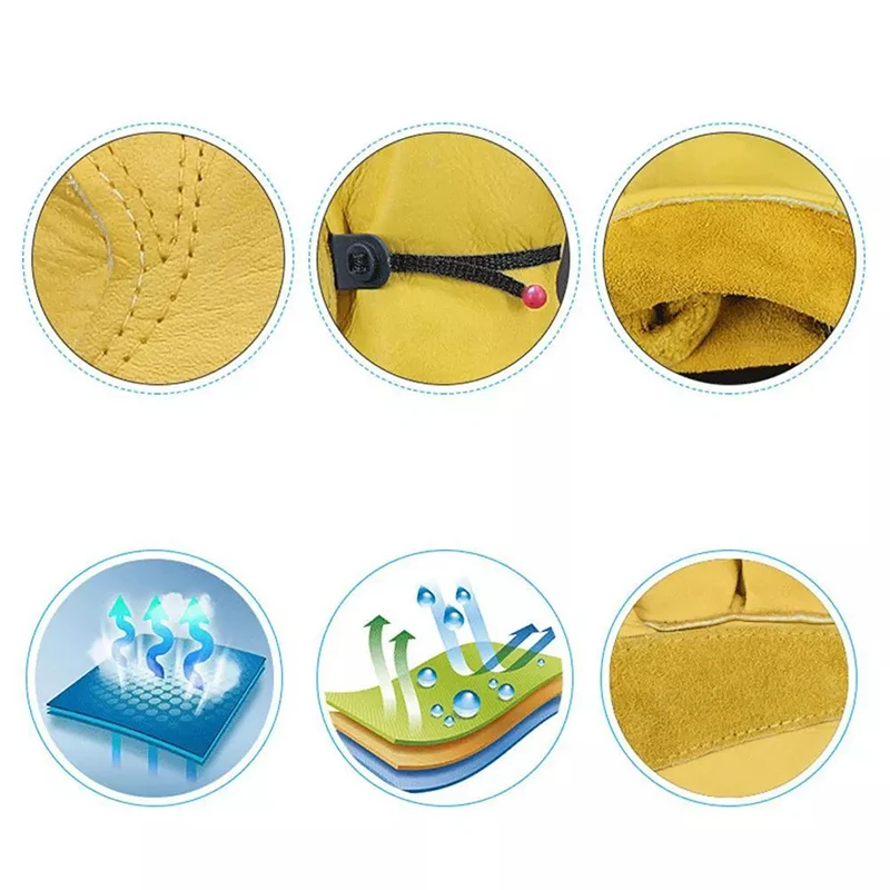 Оптовая продажа мягкие мужские перчатки из натуральной кожи