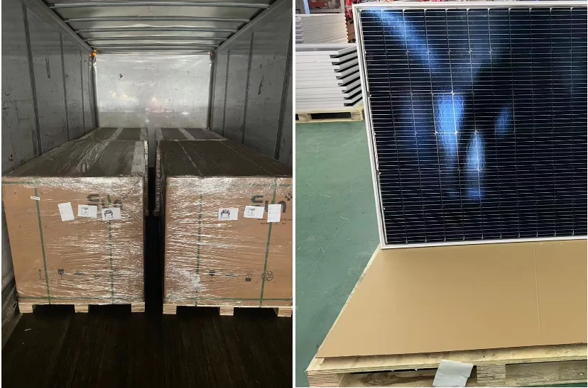 SUNPLUS 620W Bifacial Dual Glass Solar Panel with CSA for UL TUV CE CEC ...