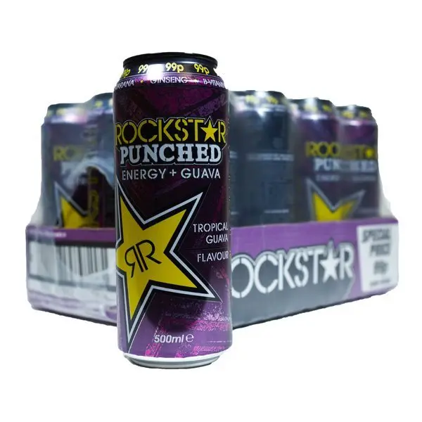 Rockstar Guava Punched Energy Drink 500mL