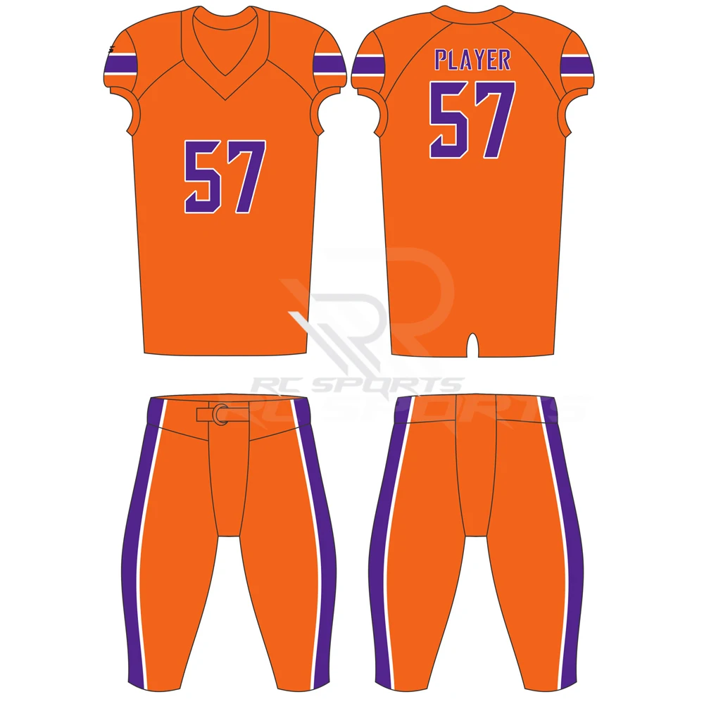 American Football Uniform Wholesale for City Custom Sublimation Jersey Unisex Custom Team Breathable Plus Size