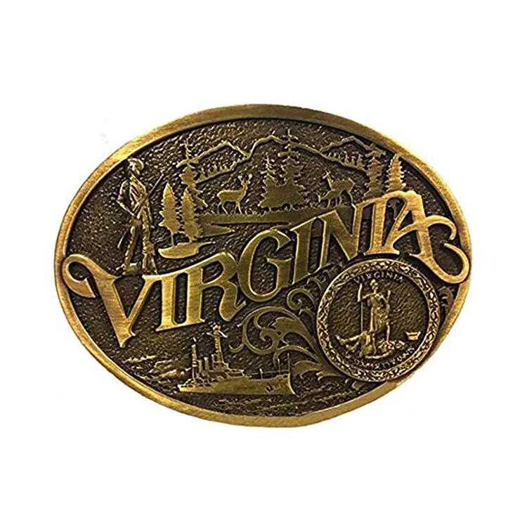 Custom Logo Belt Buckles for Men Western Gifts for Kids Husband or Teens  for Cowboy Rodeo or Western Party