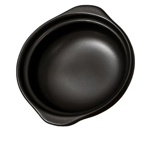 TK12 Commercial Clay Pot Rice Cooker | High Temp Resistant Casserole | Dry-Burning Safe Fish & Hot Pot for Restaurant Use