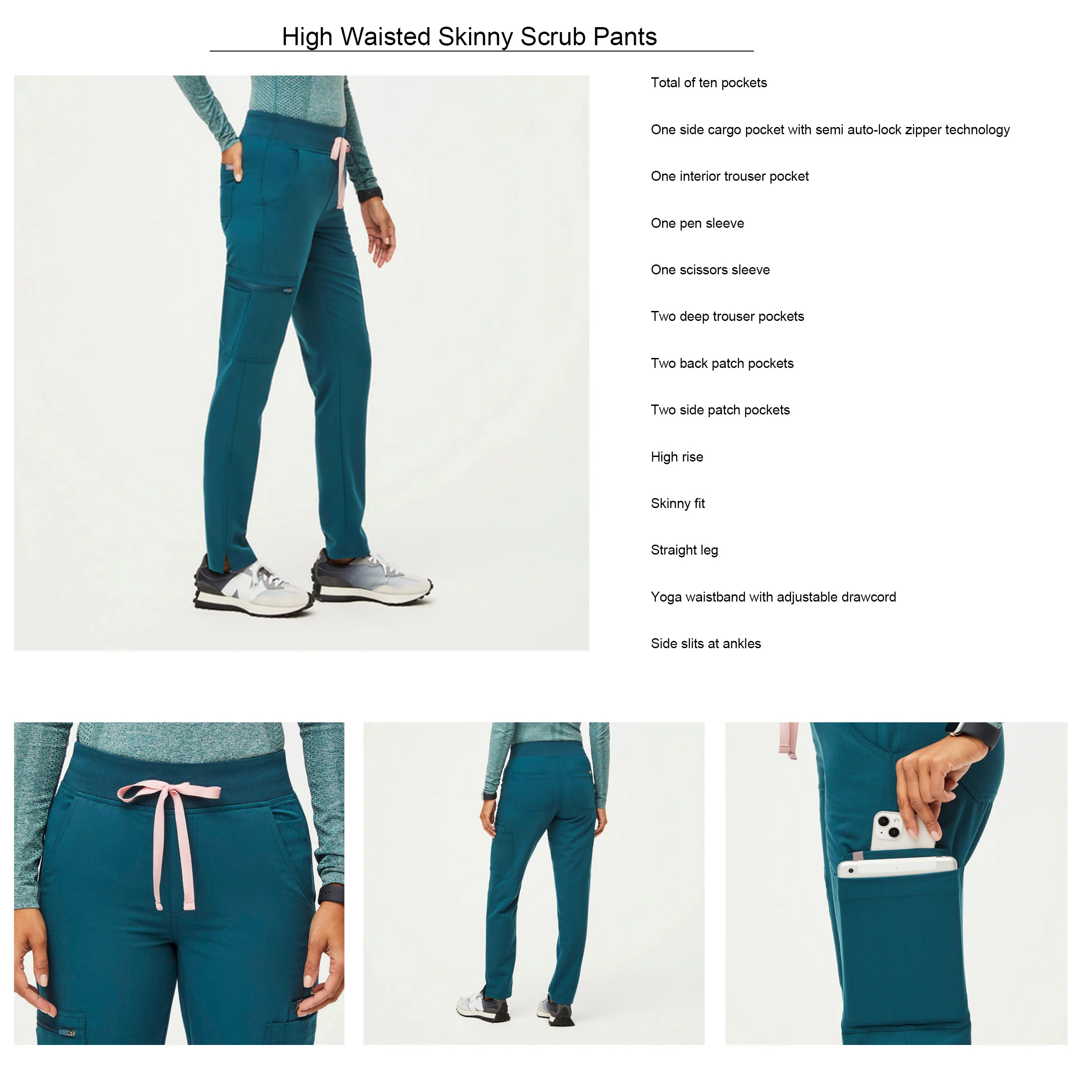 Customize Medical Nursing Jogger Scrubs Nursing Hospital Uniform Woman