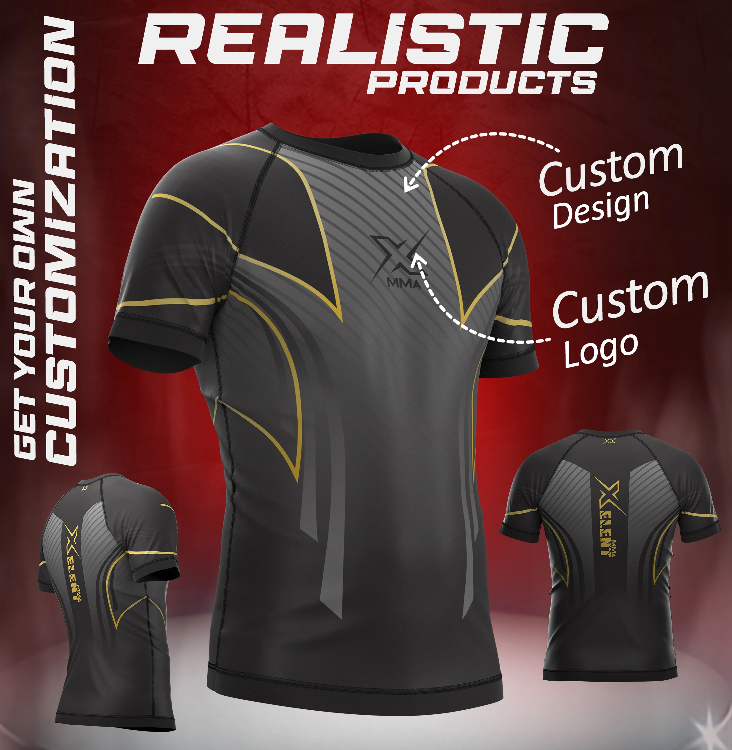 Custom Made Rash Guards High Quality Bjj Mma Men Rashguard Buy Custom