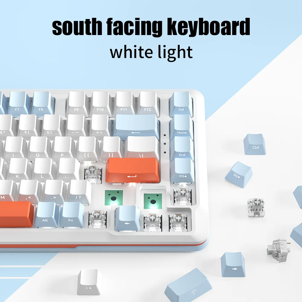 ZIFRIEND Gaming Keyboard OEM - Custom S82 Wired & Swappable