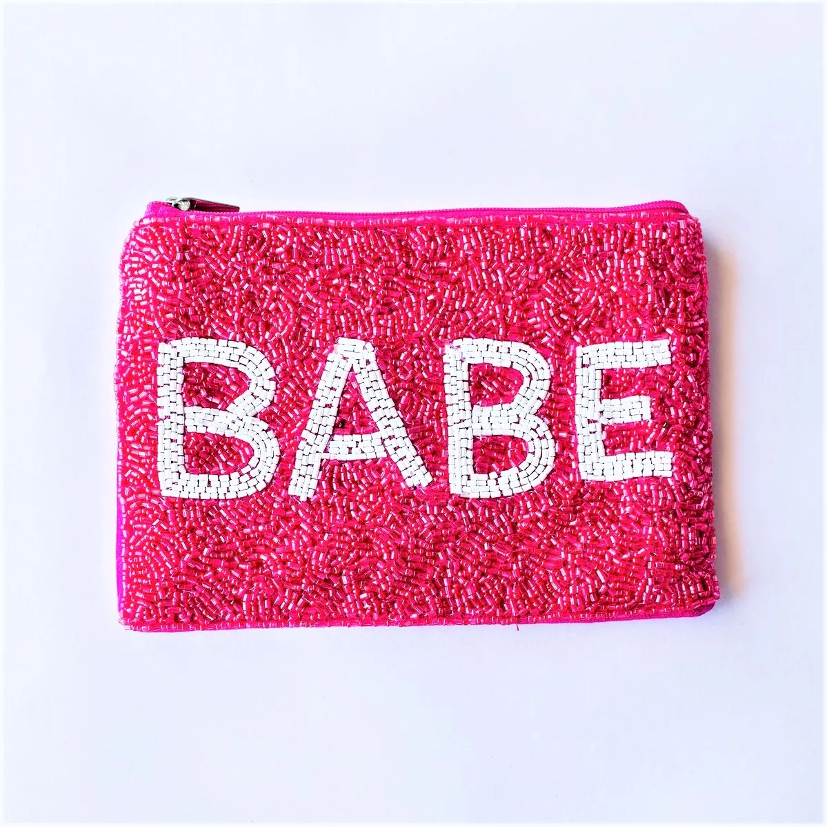 ITS FALL YALL Message Seed Beaded Mini Pouch Bag main image 1