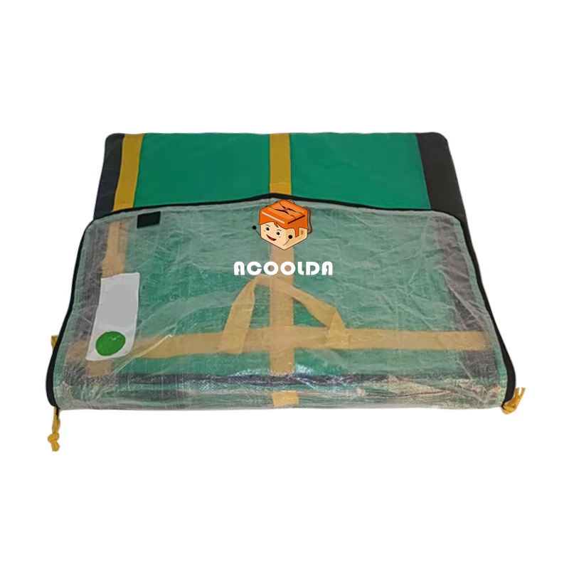 Customized Color Delivery Tote Logistics Foldable Logistics Sorting Bag Courier Bag Courier Style Delivery Tote Bag