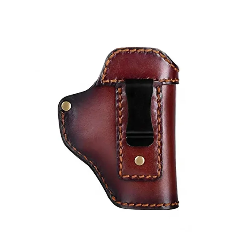 Gun Accessories Range Holster Vintage Leather And Canvas Gun Slip Bag