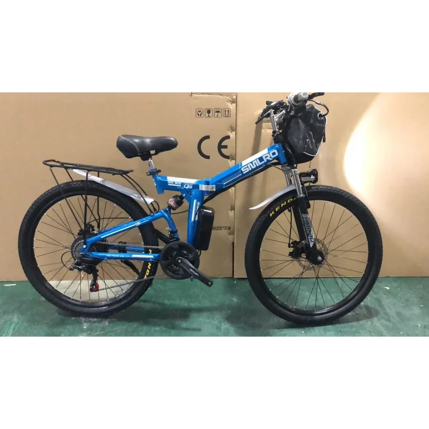 SMLRO MX300 Electric Folding Bike Single Drive for Mountain & City Riding-Shipped from China