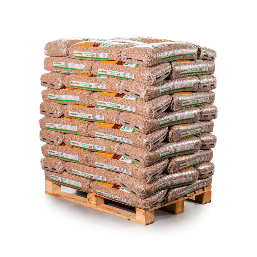 Premium Quality 6mm 8mm Big Bag Or 15 Kg Bags Fuel Oak/pine Wood