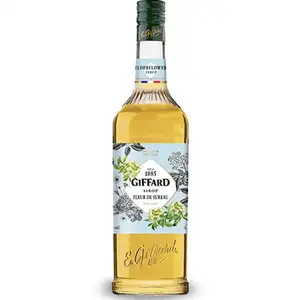 Giffard 1Lt Elderflower Syrup French Floral Cocktail Beverage Mixer