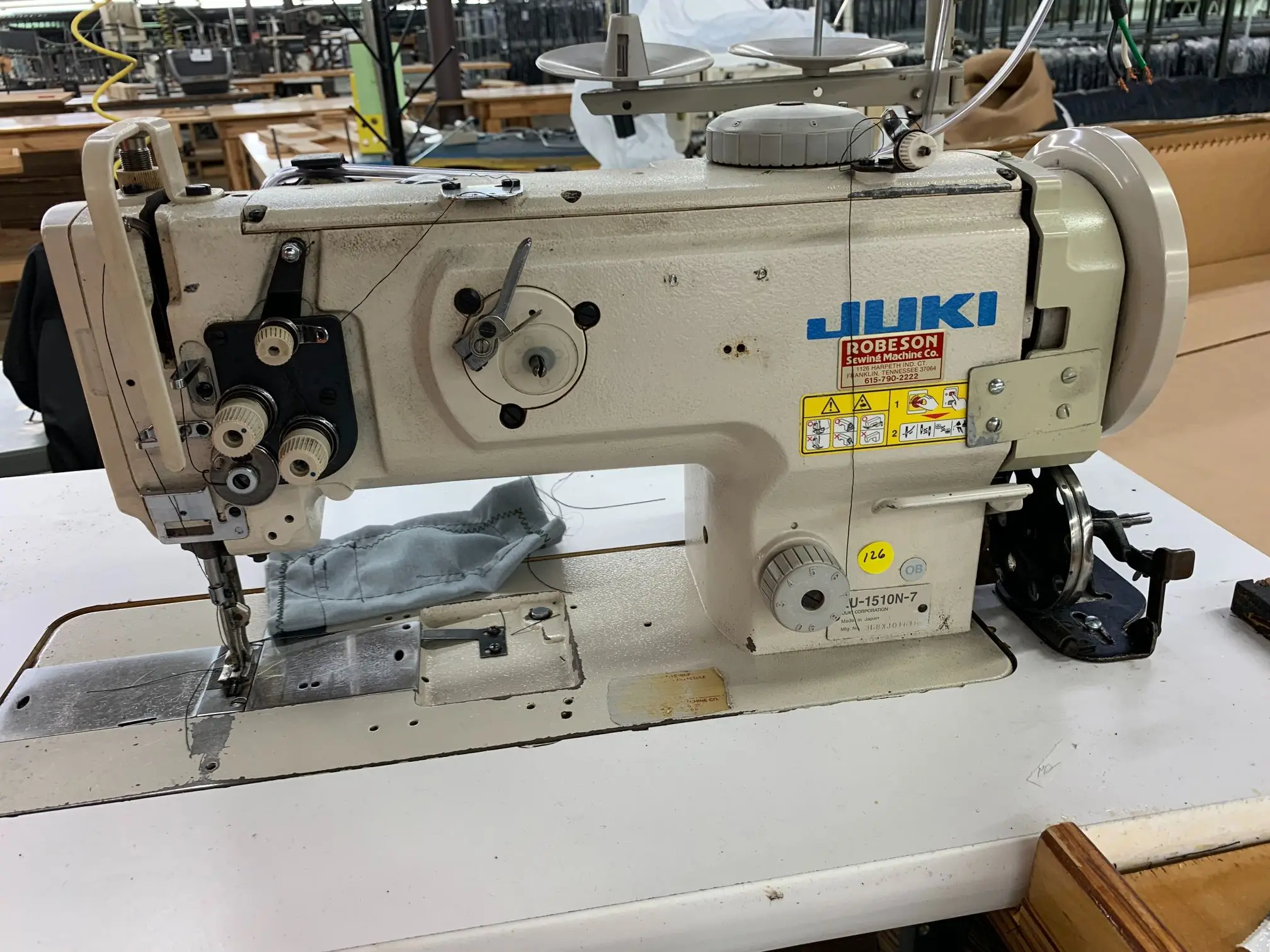 Most Selling Double Needle Used Sewing Machines For Textile And Garment