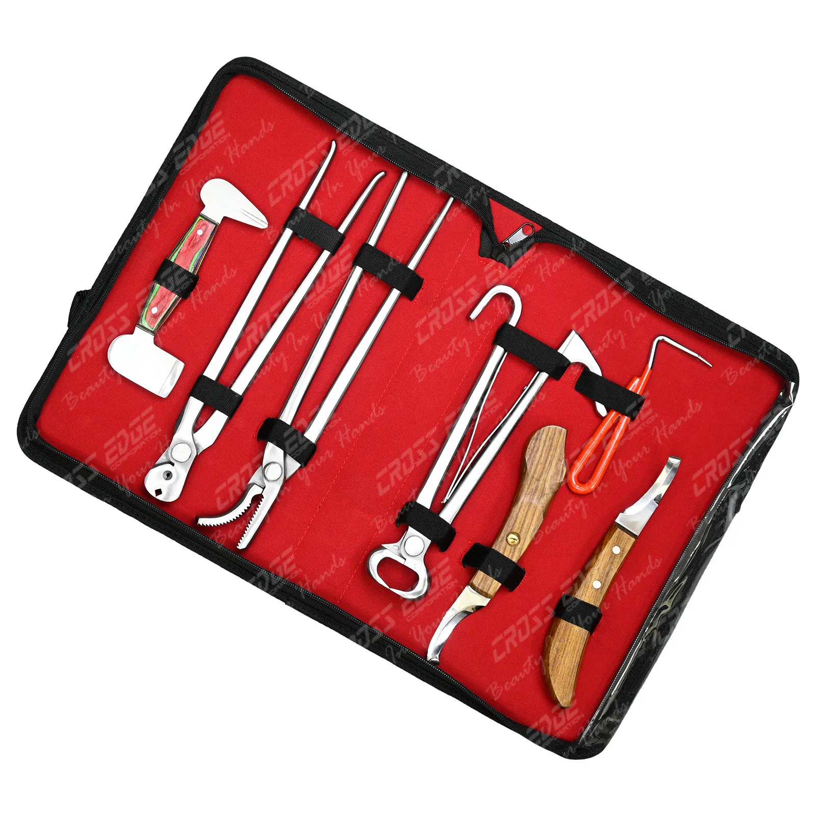 QWORK® Kit Outils Professionnels pour Marrier - Râpe à Sabot