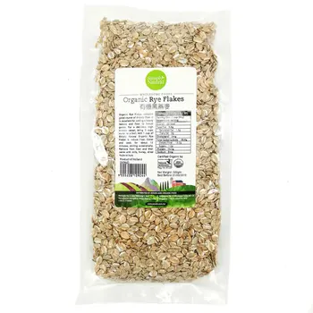 Oatmeals Dry Protein Rye Flakes Pure Cereal With No Added Fruit ...