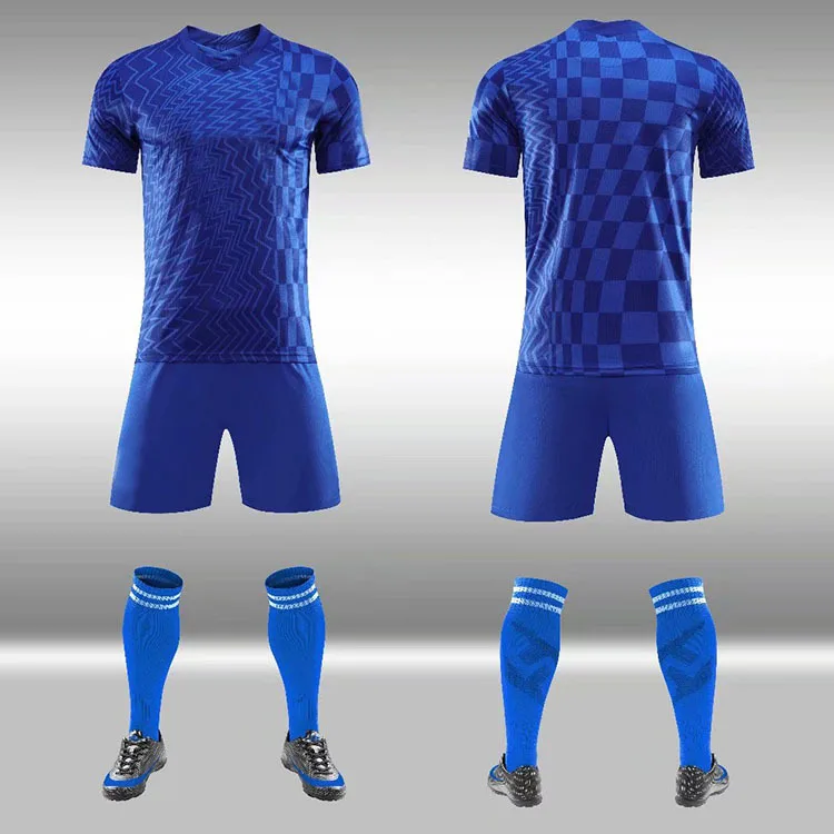 Wholesale 2022-23 Latest Design Top Thai Quality Soccer Jersey Uniform Set  Kids Adults Size Popular Club Soccer Football Shirt From m.