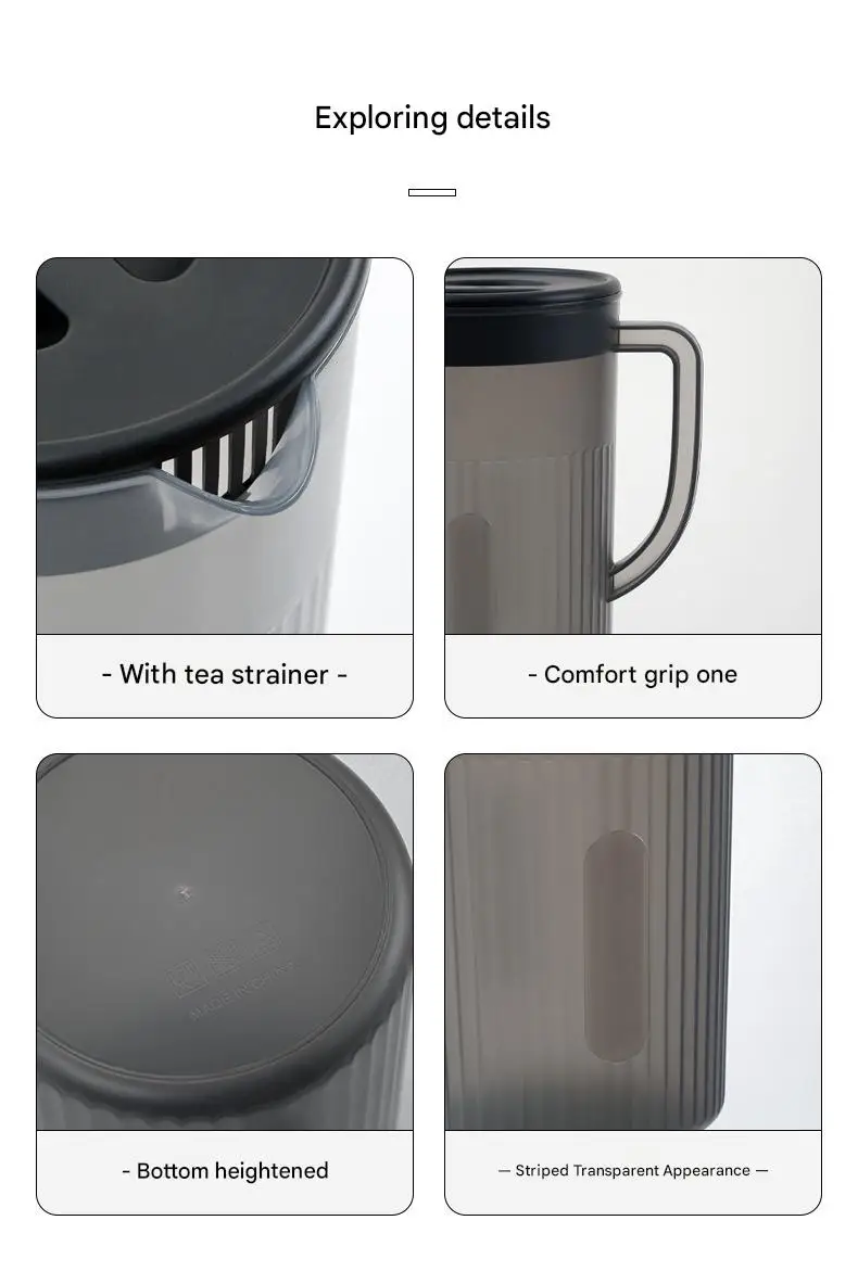 Cold Water Kettle Household Cold Water Cup Large Capacity High Temperature Resistant Water Storage Cold Water Kettle