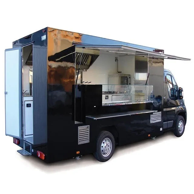 Commercial Mobile Food Truck Sells Stainless Steel Hot Dog Food Truck ...