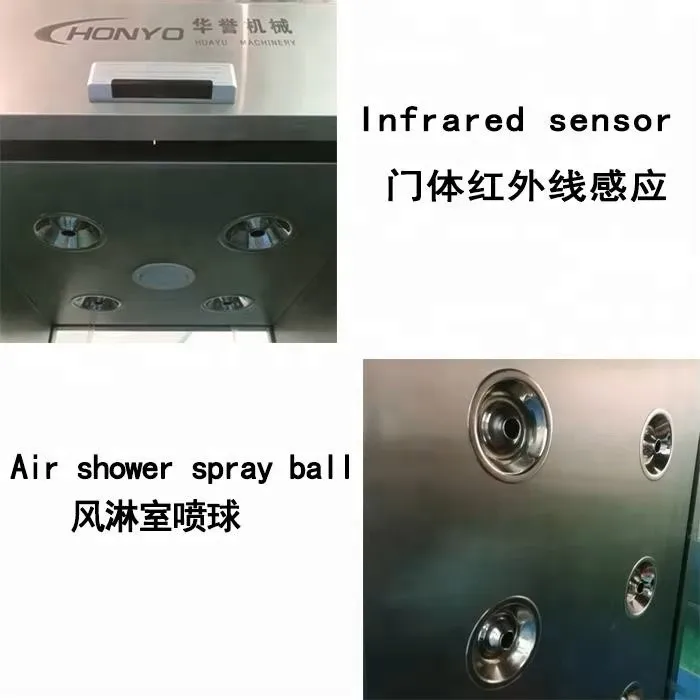 Heavy Duty Stainless Steel Air Shower for Food Processing