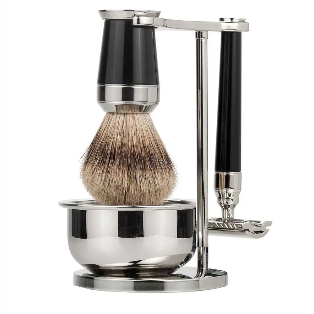 Disposable Manual Twin Layers Safety Razor for Men with Rubber Handle ...